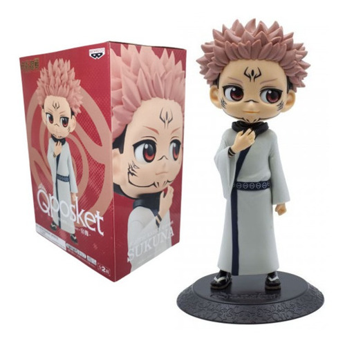 Imagen 1 de 7 de Figura Sukuna Qposket Jujutsu Kaisen Versión A
