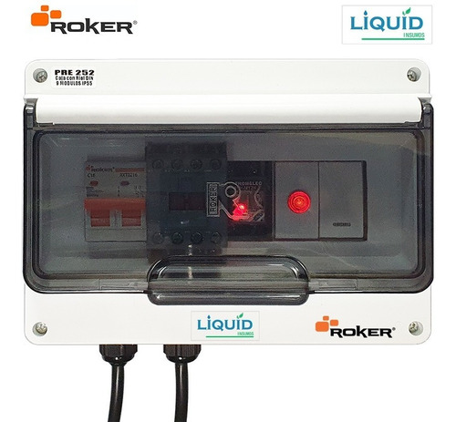 Arrancador Bomba 220v Para Prg Riego Completo - Aut/manual