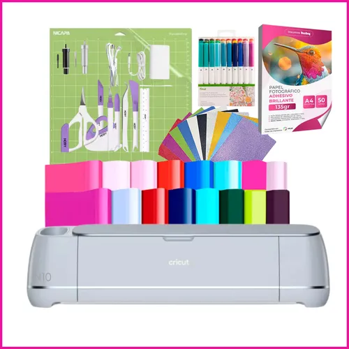 comprar Kit Plotter Cricut Maker 3 Tapete + Lápices + Cuchilla N10