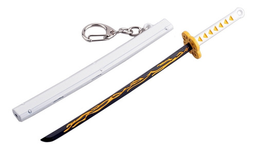 Espada Demon Slayer Kimetsu No Yaiba, 17cm, Llavero, Katana