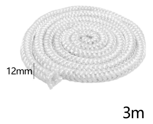 Cuerda De Sellado Para Chimenea, Cuerda De Fibra De 12mmx3m