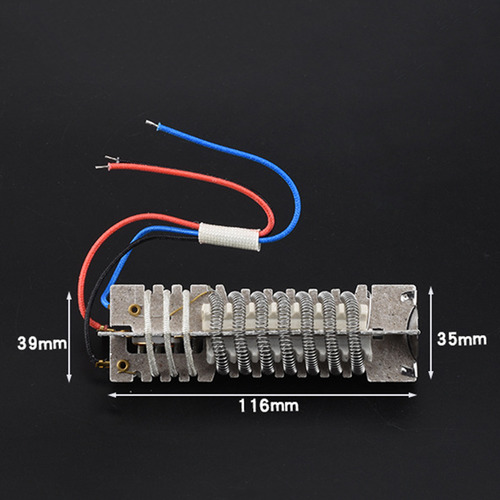(2 #mold) Elemento Calefactor Máquina De Aire Caliente Calen