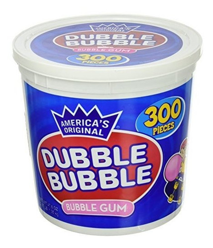 Original Dubble Bubble Bubble Gum 47,6 Onza De Estados Unido
