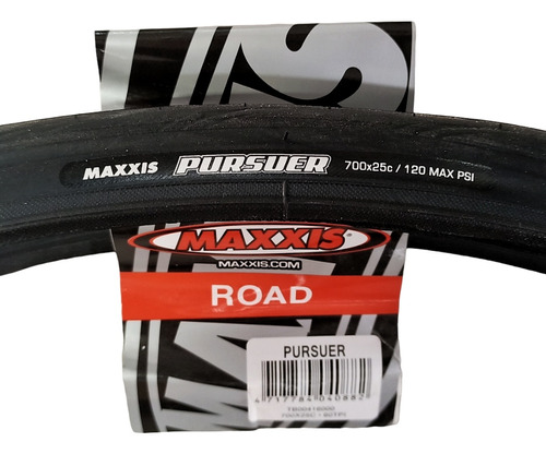 Caucho Para Bicicletas De Ruta 700x25c Maxxis Pursuer