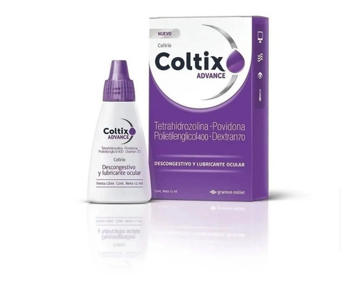 Coltix Advance Descongestivo Lubricante Ocular X 12 Ml