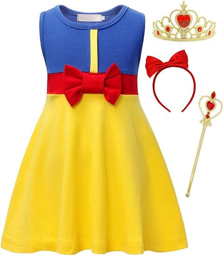 Disfraz Princesa Para Niñas Ropa Vestir Cumpleaños Cosplay J
