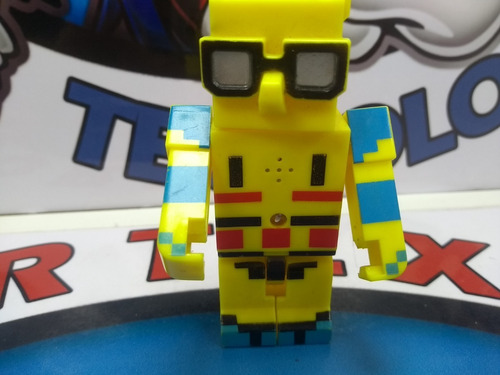 Mini Amarelo Minecraft Lego Compatível