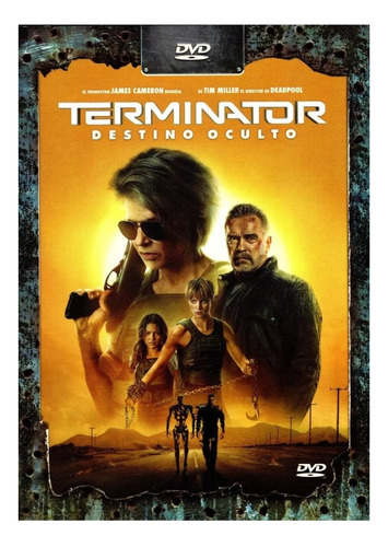 Terminator 6 Destino Oculto Schwarzenegger Pelicula Dvd