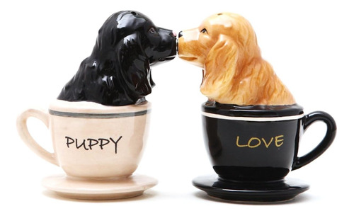 Pacific Trading Kissing Cocker Spaniel Pupspulgadatea Cups -