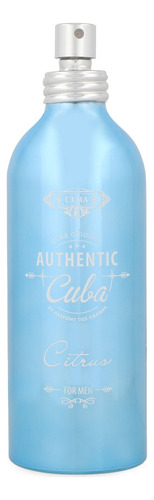 Cuba Authentic Citrus 100ml Edt Spray - Caballero