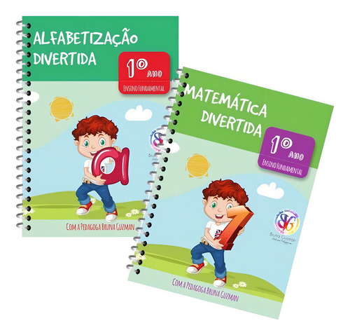 Alfabetização E Matemática Divertida 1º Ano Apostilas