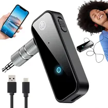 Comprar Cddgl Receptor Bluetooth 5.0 Para Auto,bluetooth Música Audio Estéreo Adaptador Receptor,manos Libres Bluetooth Receiver Coche Con Aux Adaptador Audio 3.5mm,para El Hogar Mp3 Para Coche Música Sistema