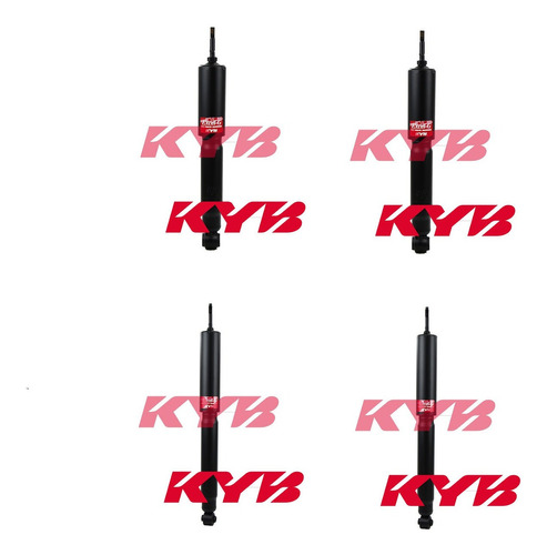 Kit 4 Amortiguadores Ford Econoline E150 Wagon 2000-2001 Kyb