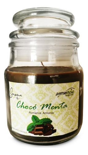 Vela 16 Horas Choco Menta Para Romance Armonía