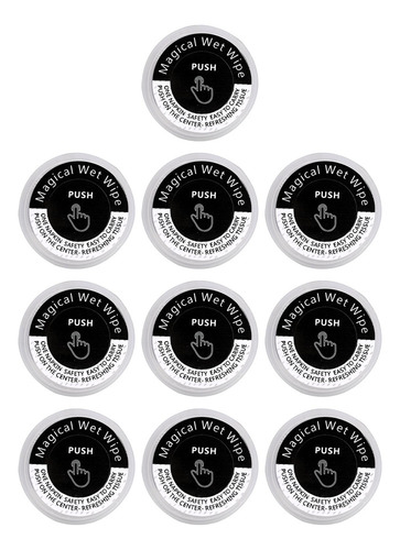6 Toalla Comprimida Cuerpo Servilleta Tejido Cara Moneda