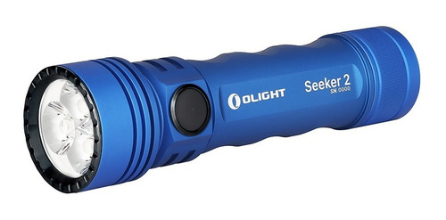 Linterna Olight Seeker 2 Con 3000lm Edición Limitada Azul.