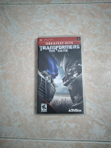 Transformers The Game Psp 