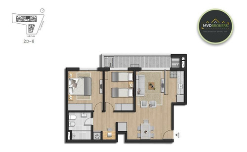 Imagen 5 de 26 de Nostrum Rosedal | Venta Apartamento 2 Dormitorios A Estrenar En El Prado - Entrega Inmediata!