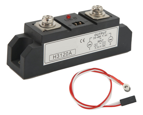 Relé De Estado Sólido Industrial Ssr 332v Dc, Entrada A