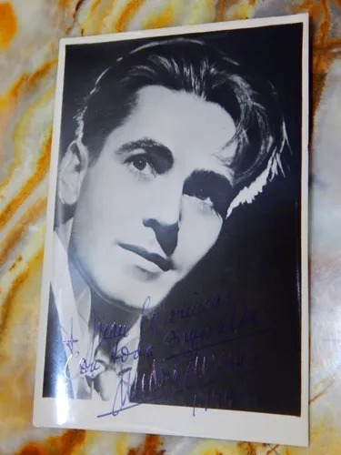 Sandro Carreras Fotografia Firmada Origin Autografia Rostro