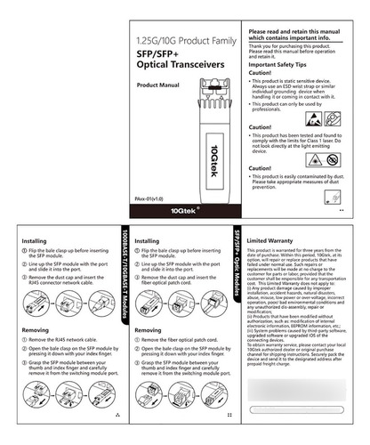 Modulo Transmisor/receptor 10gb/s Sfp+ Para Cisco