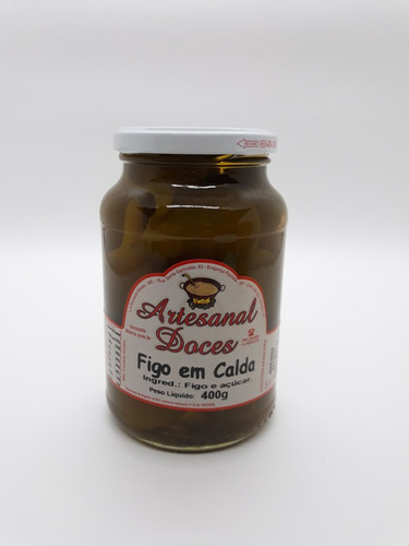 Imagem 1 de 10 de Doce De Figo Em Calda 400g