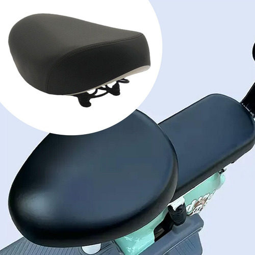 A Sela Elétrica De Bicicleta Substitui Confortável Sela De