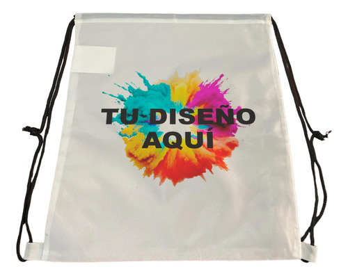 Paquete De 100 Morrales Mochila Totalmente Personalizados