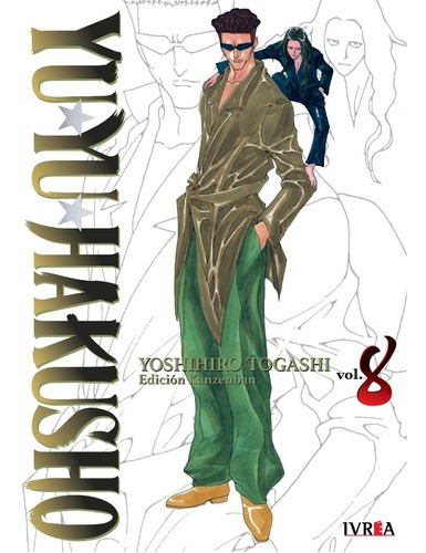 Ivrea - Yu Yu Hakusho #8 Edicion Kanzenban Yoshihiro Togashi