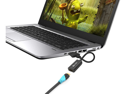 Convertidor Adaptador Displayport A Hdmi, Paquete De 2, Puer