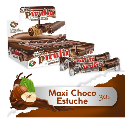 Max Pirulin Estuche 12u De 30g