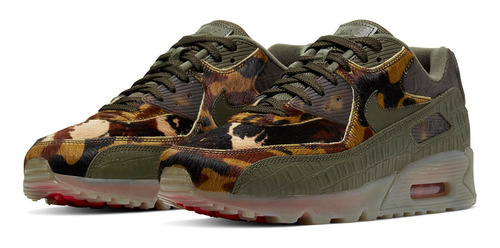 Zapatillas Nike Air Max 90 Camo Croc Urbano Cu0675-300