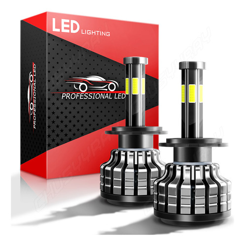 Kit De Faros Led De 6 Lados 9005 9006 H7 H11 30000lm