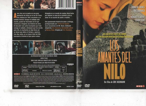 Los Amantes Del Nilo - Dvd Original - Buen Estado