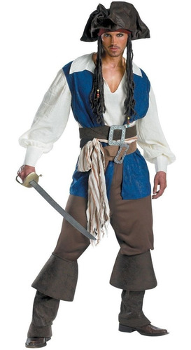 Fantasia De Capitão Jack Sparrow, Feminina, Masculina, Hallo