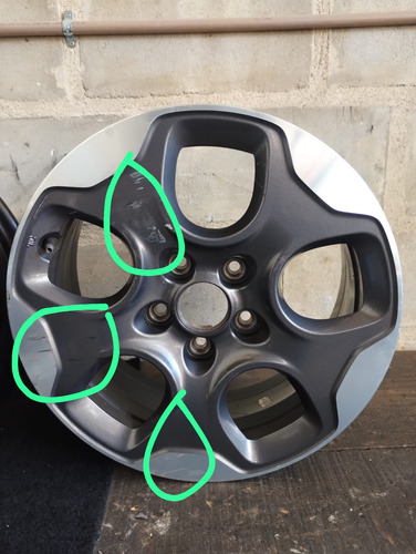 Roda Aro 16 Original Jeep Renegade 17/21 C/det Usado-unidade (Usado)