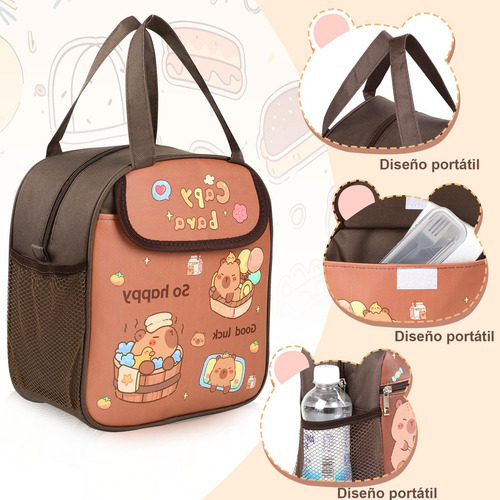 Lonchera Portátil Para Aislamiento Térmico Bolsa De Lonchera