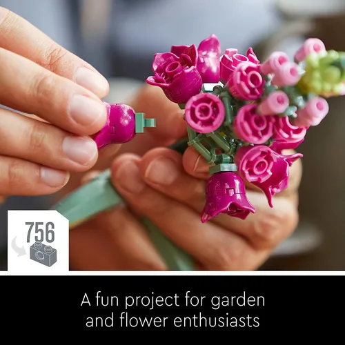 Ramo De Flores Lego Icons 756 Piezas