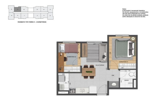 Imagem 25 de 29 de Apartamento Cury Cidade Mooca - Lançamento