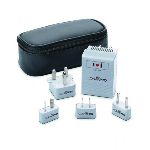 Conair Pro Convertidor De Voltaje Y Adaptador Kit 6 Pc