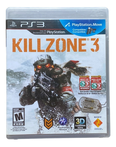 Killzone 3 - Compatible Con Move - Ps3 Juego Físico