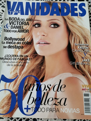 Revista Vanidades 50 Años La Boda De Victoria Y Daniel