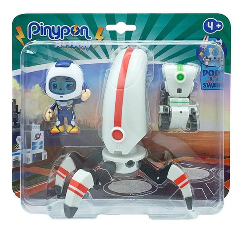 Pinypon Action Mecanico Y Robot Con Accesorios Tm1 17340 Ttm