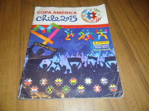 Albun De Figuritas Copa America Chile 2015completo Panini