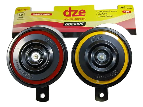 comprar Juego Bocina Grabe Y Aguda Universal 12v