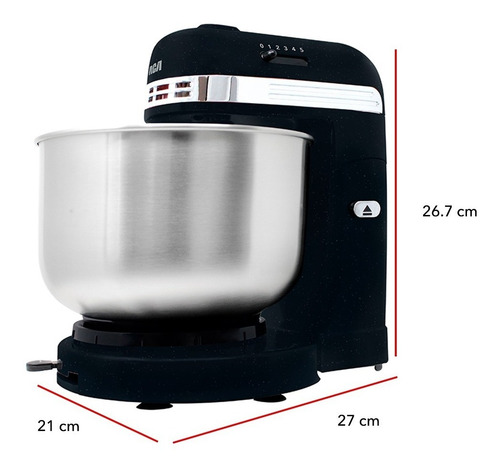 Rca Batidora De Pedestal 5 Velocidades Negro 60 Hz