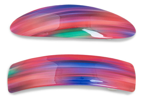 Set De 2 Trabas Para El Pelo Promo A08 - Multicolor