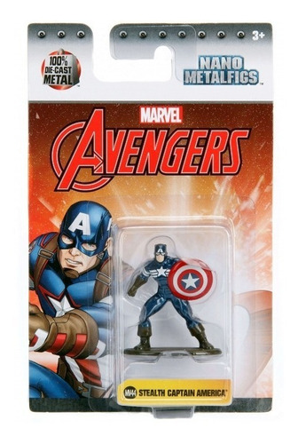 Nano Metalfigs Marvel Avengers Stealth Capitan America