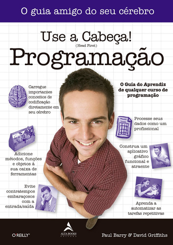 Use a cabeça!: programação, de Barry, Paul. Série Use a Cabeça! Starling Alta Editora E Consultoria  Eireli, capa mole em português, 2009