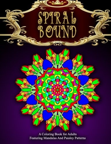Spiral Bound Mandala Coloring Book  Vol10 Women Coloring Boo